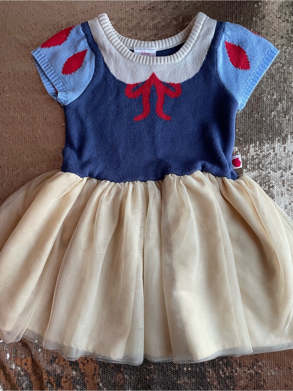 Disney 3T Princess Snow White Fully Lined Tulle Dress or Costume